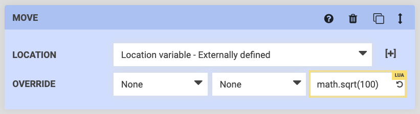 move command with formula move command with formula