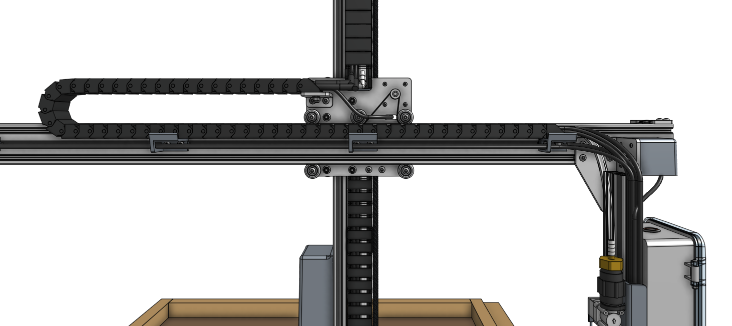 y axis cable carrier overview