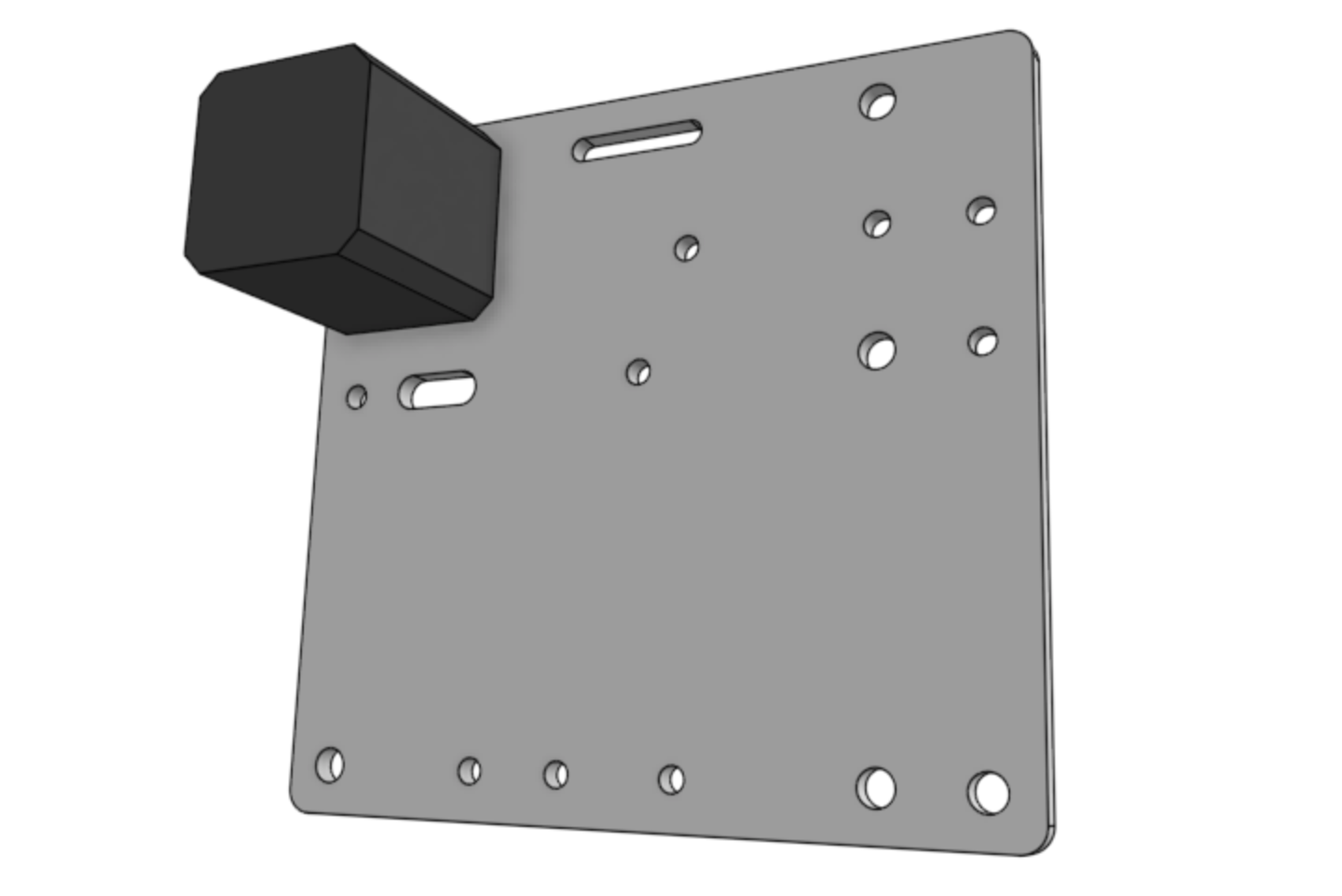 cross slide with motor