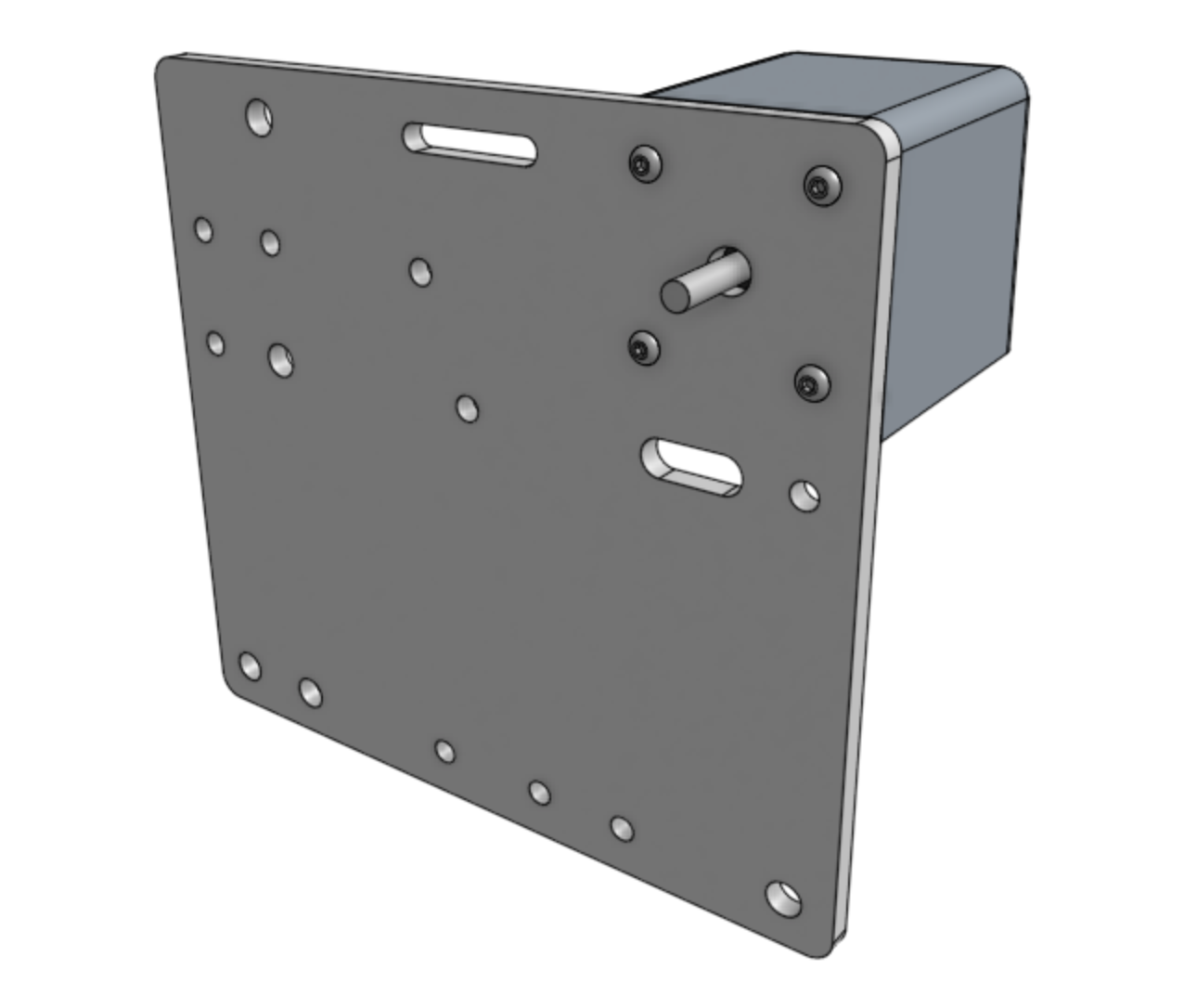 cross slide with motor screws