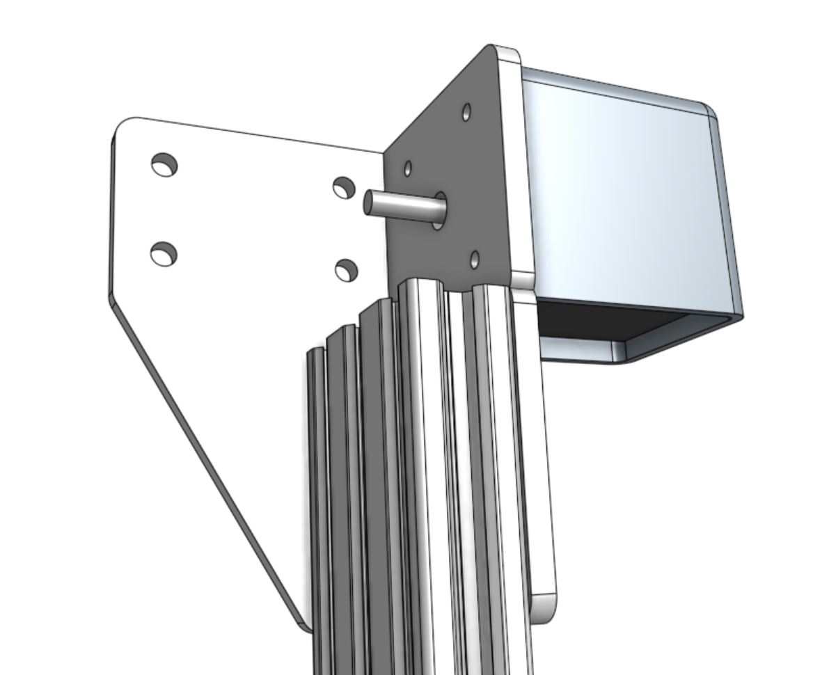 left gantry column Motor Housing