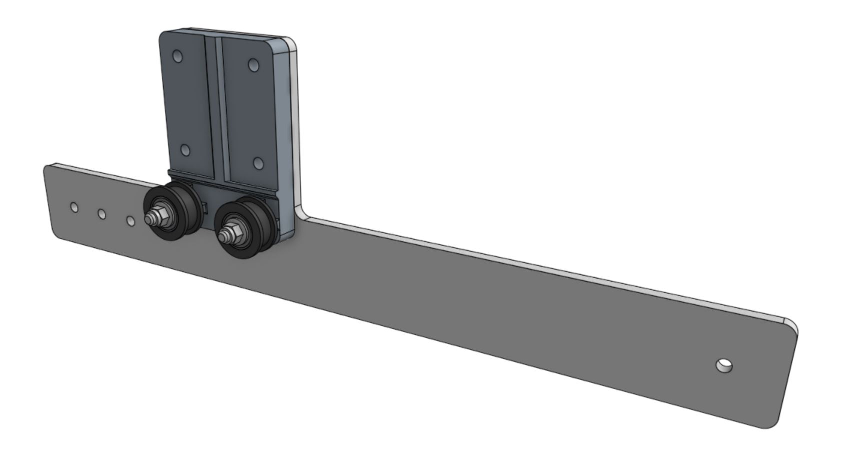 right gantry column spacer block
