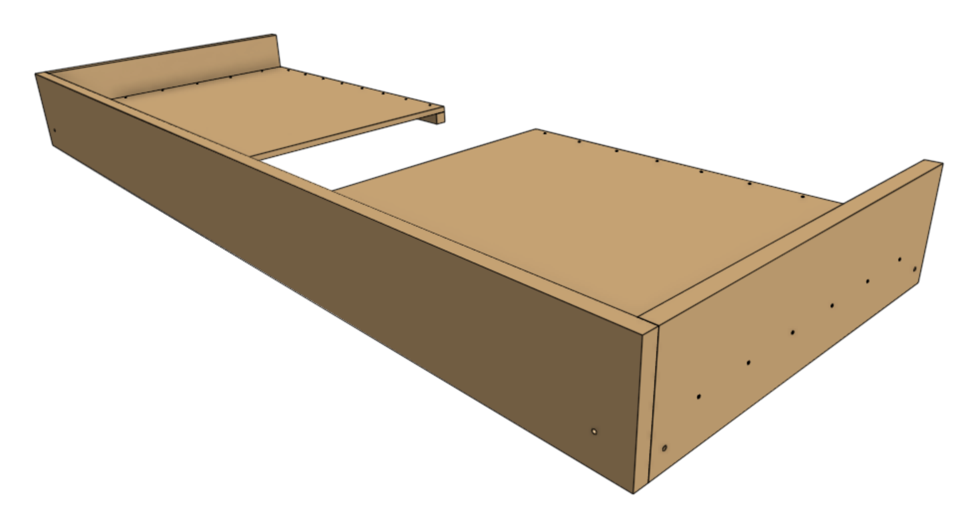 first long wall attached