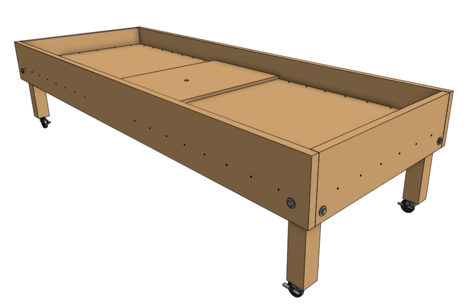 middle panel attached