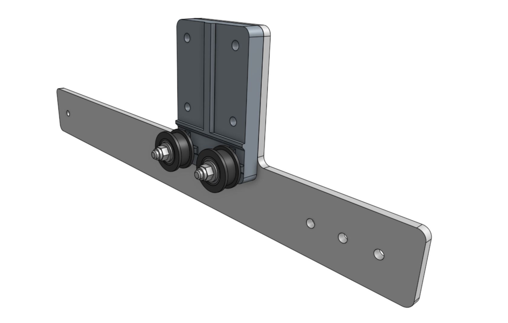 left gantry column spacer block