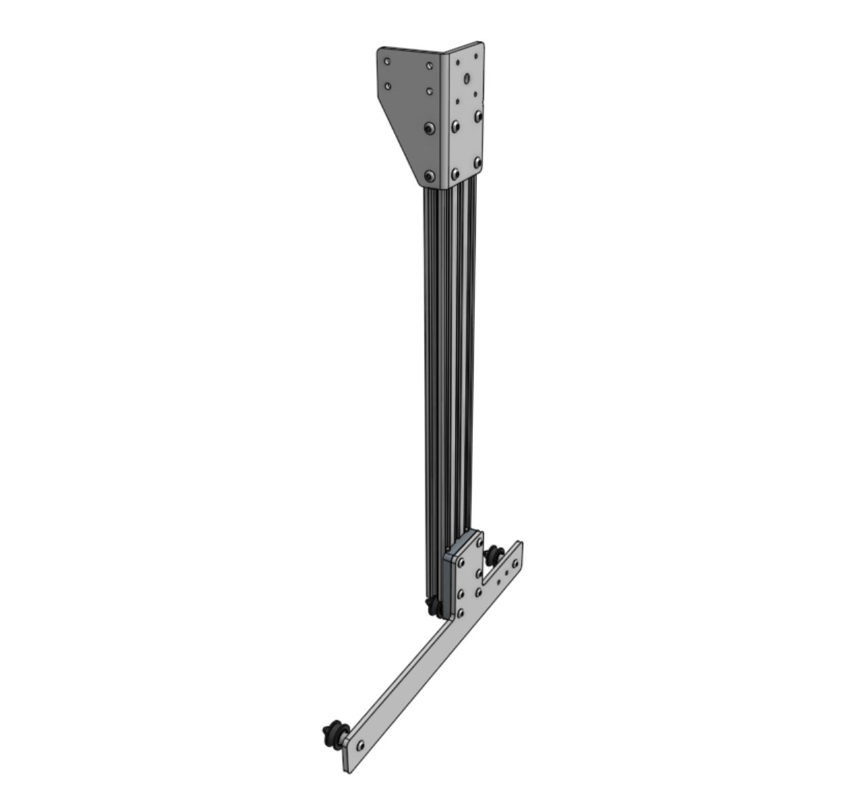 right gantry column corner bracket