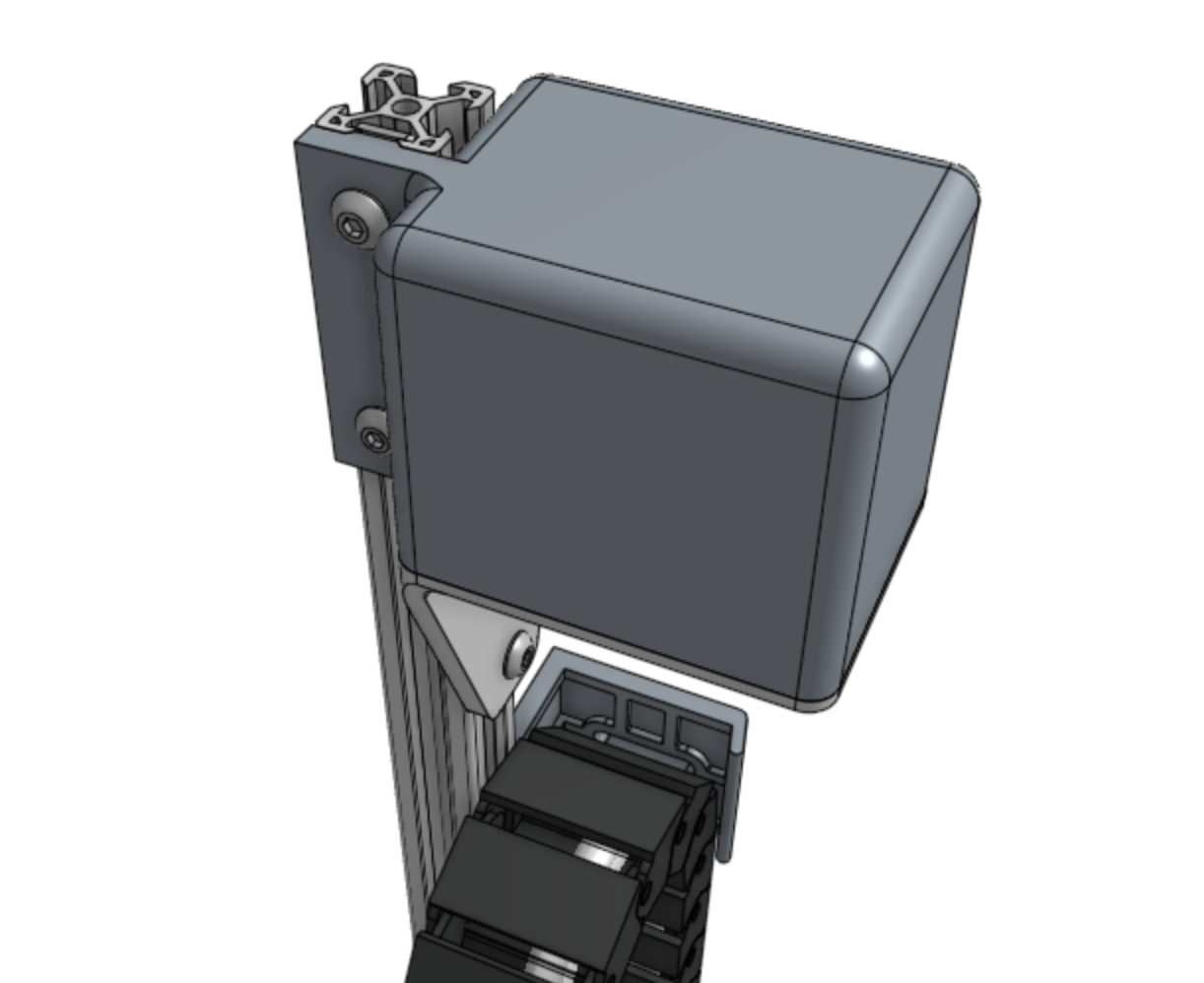 z axis with motor housing closeup