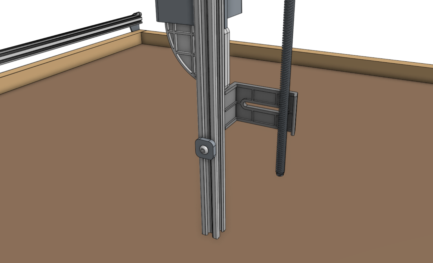 z-axis bottom hardstop z-axis bottom hardstop