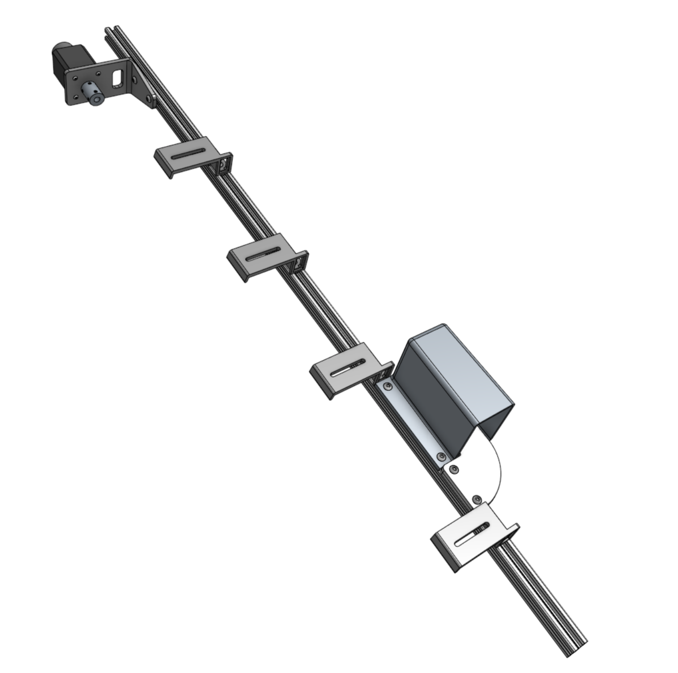 z-axis last cable carrier support z-axis last cable carrier support