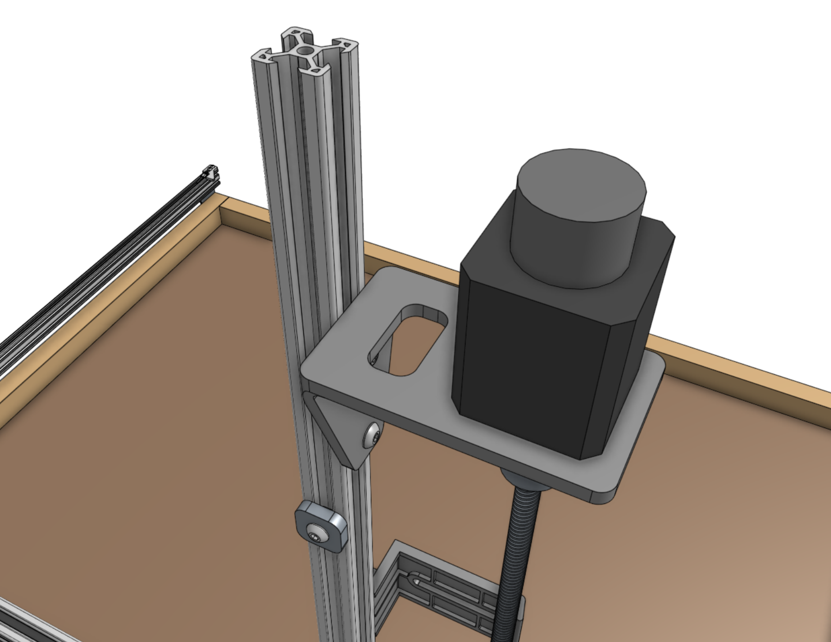 z-axis top hardstop z-axis top hardstop