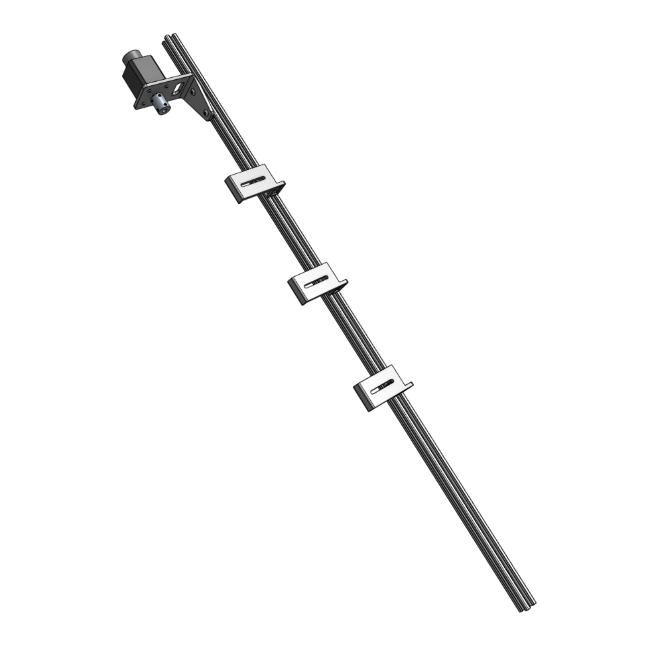 z-axis with motor and cc supports z-axis with motor and cc supports