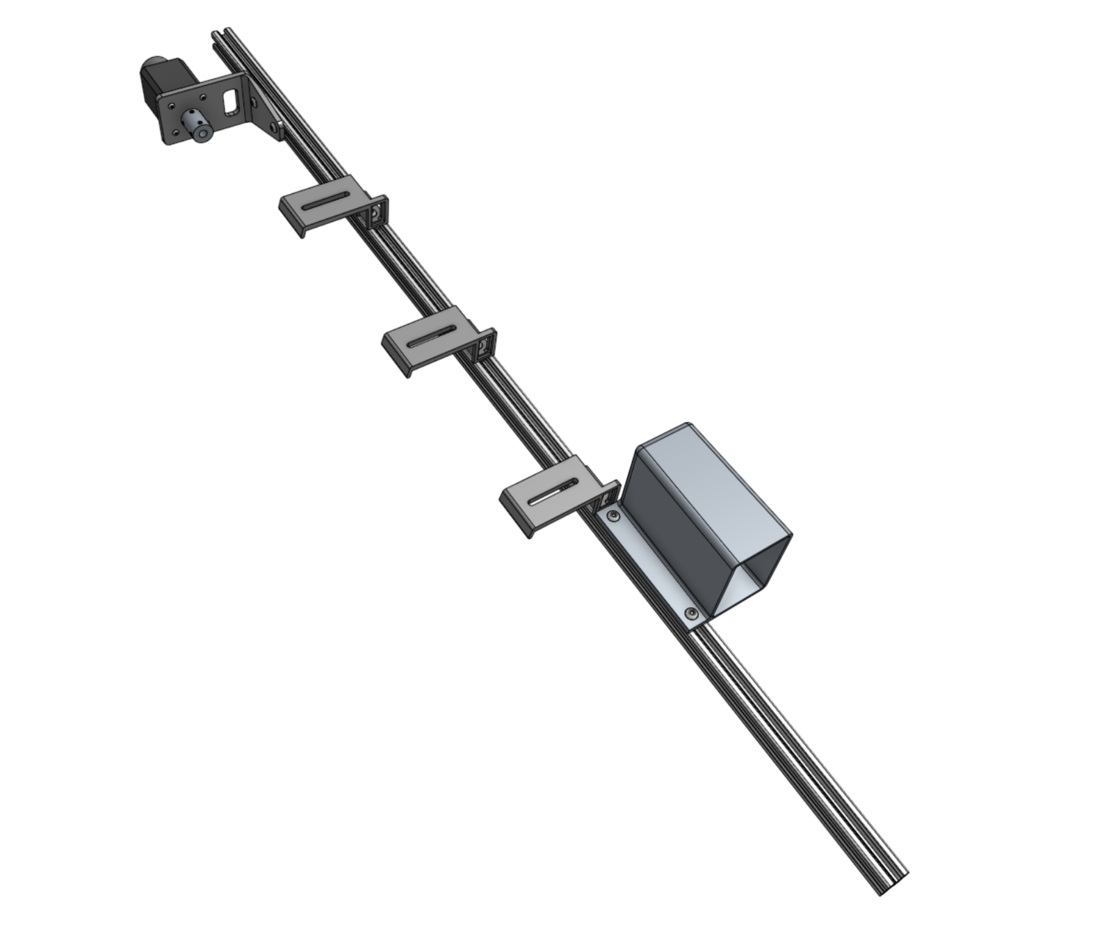 z-axis with motor cc supports and vacuum pump cover z-axis with motor cc supports and vacuum pump cover