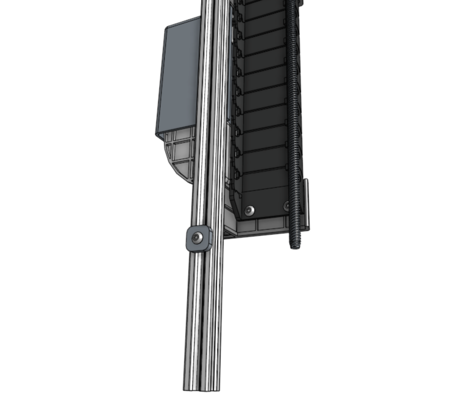 Z cable carrier orientation (z-axis end) Z cable carrier orientation (z-axis end)