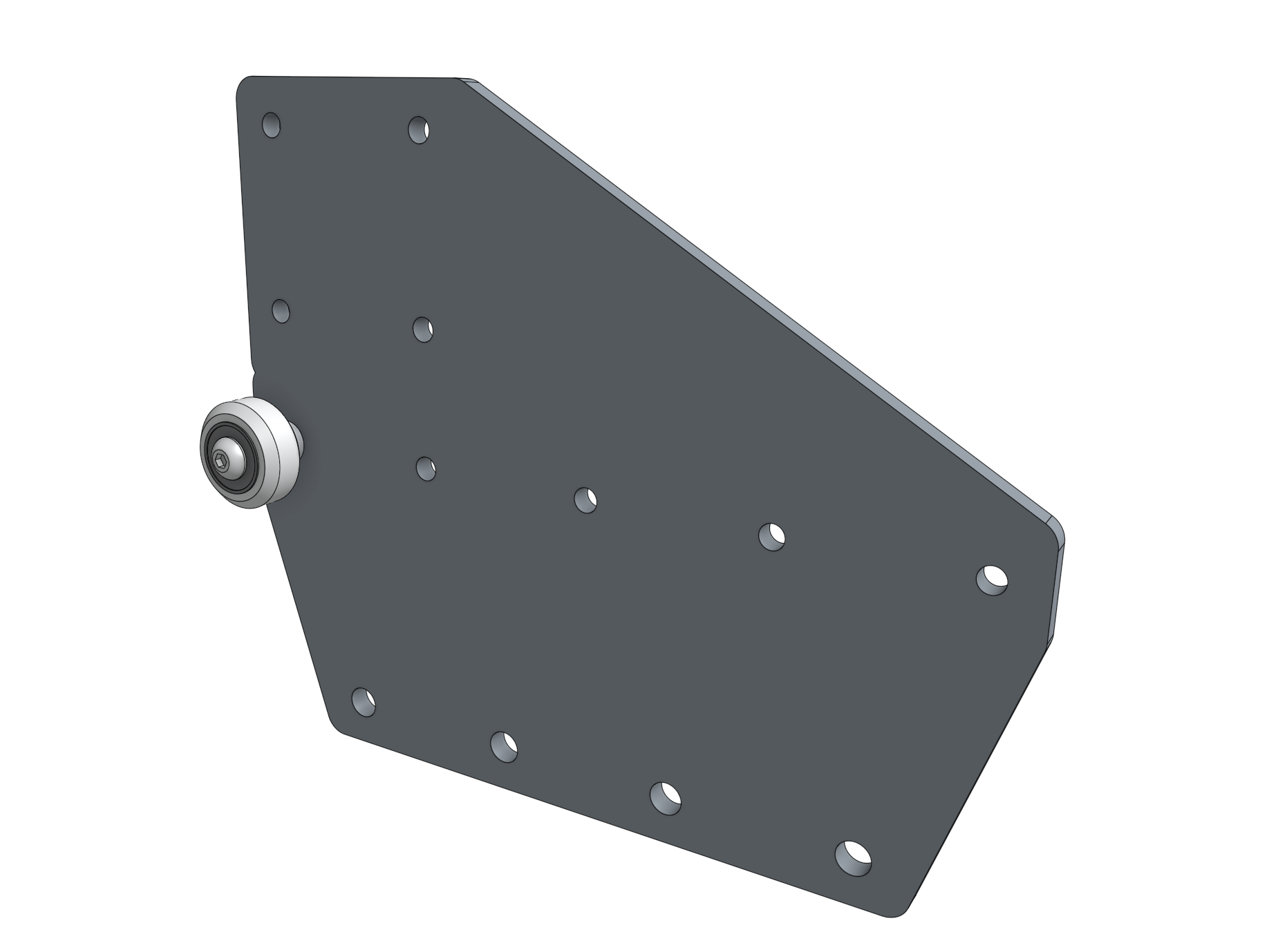 gantry wheel plate with one wheel gantry wheel plate with one wheel