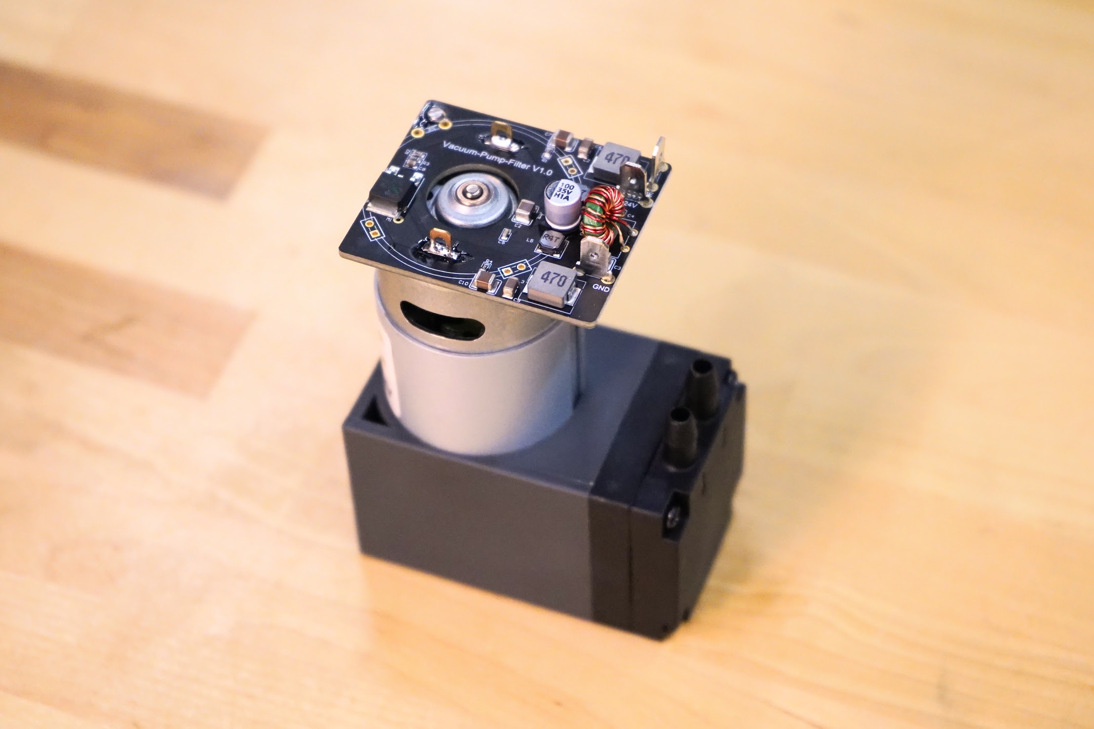 vacuum pump with EMI filter vacuum pump with EMI filter