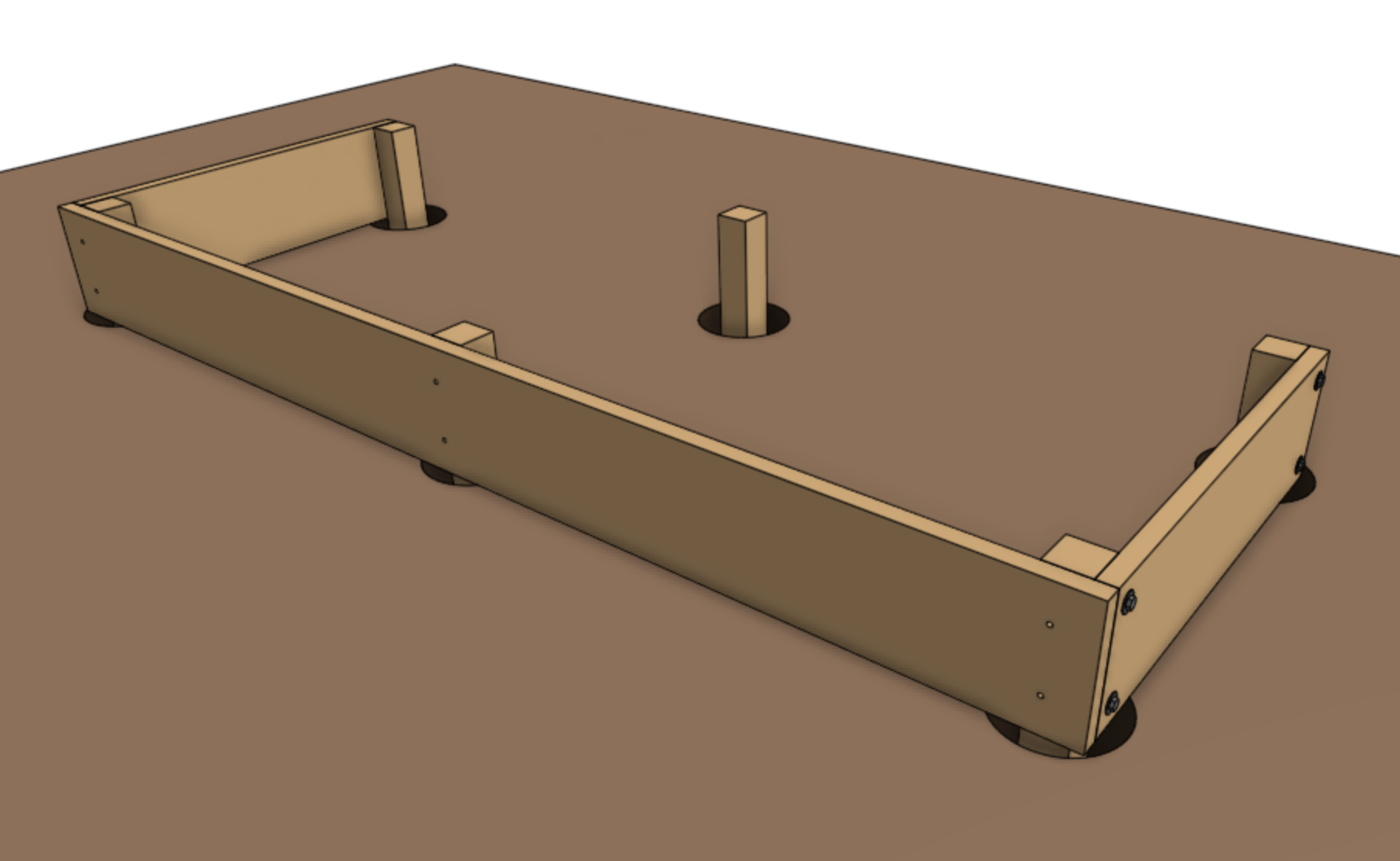 position the long walls for genesis position the long walls for genesis