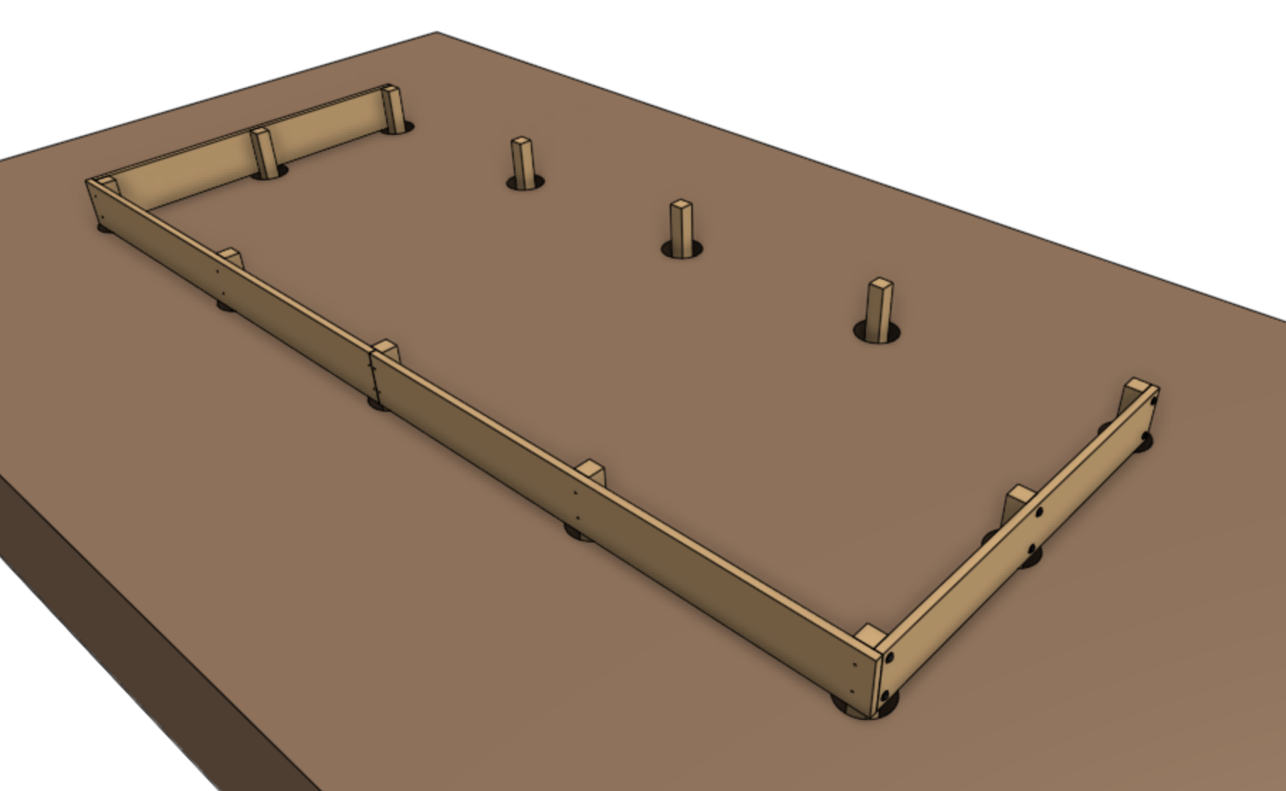 position the long walls for genesis xl position the long walls for genesis xl