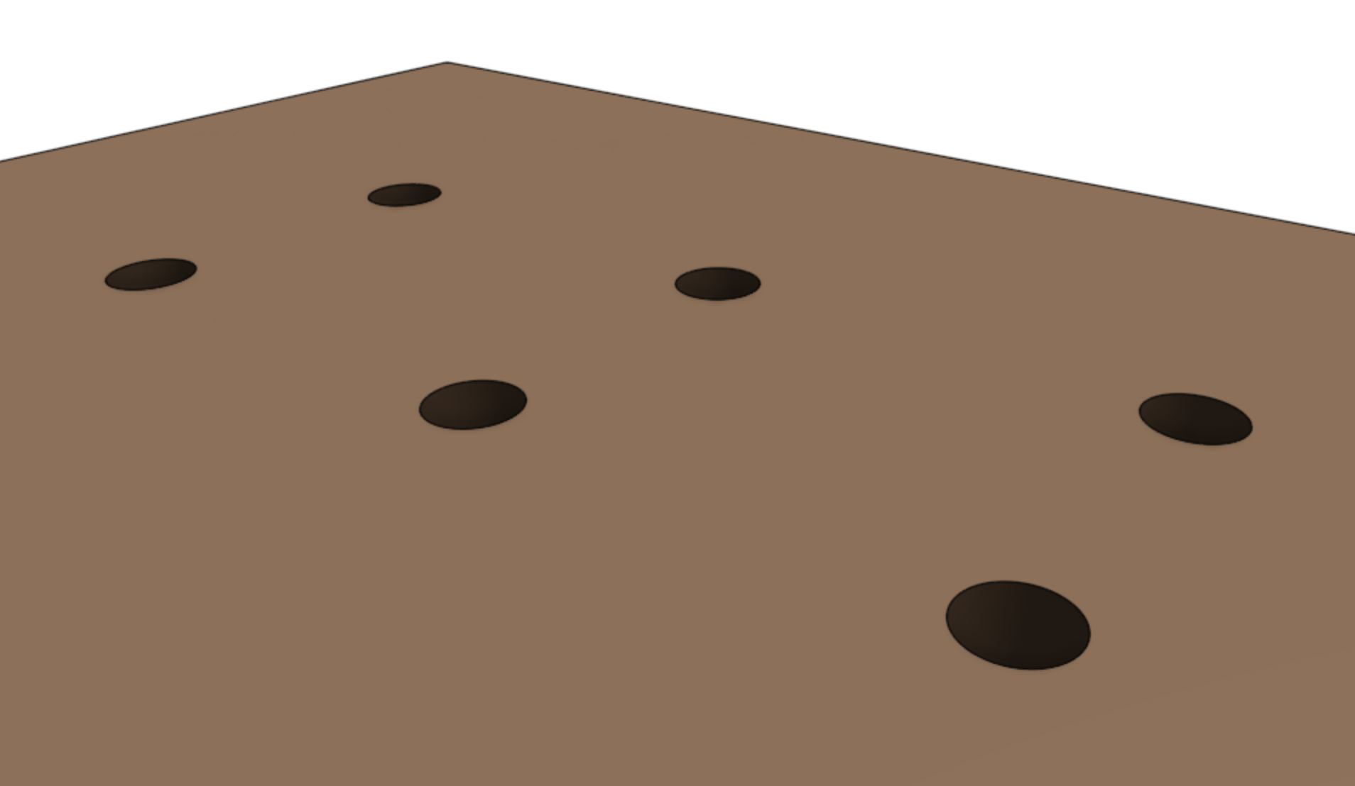 post holes for farmbot genesis bed post holes for farmbot genesis bed