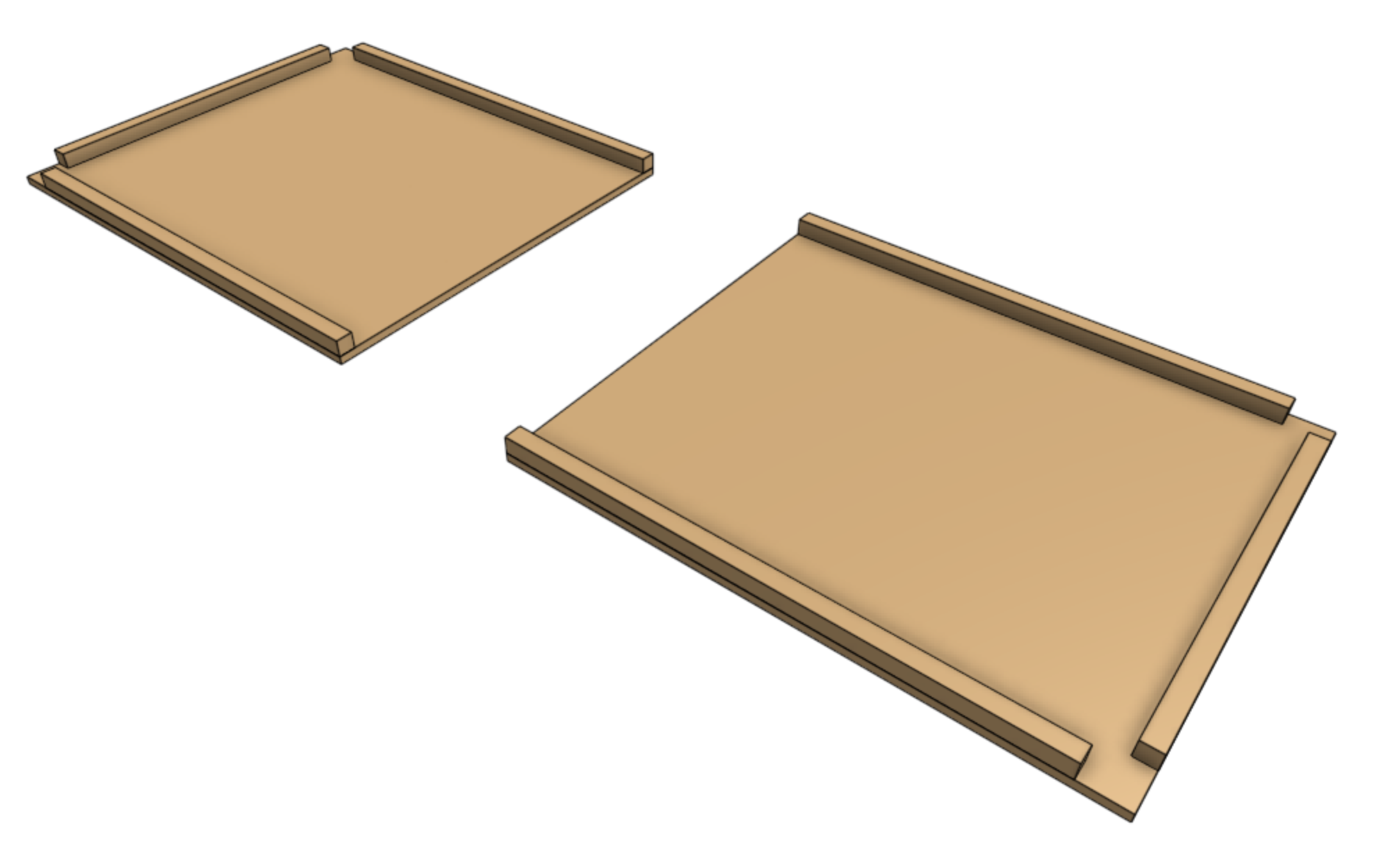 floor panel supports floor panel supports
