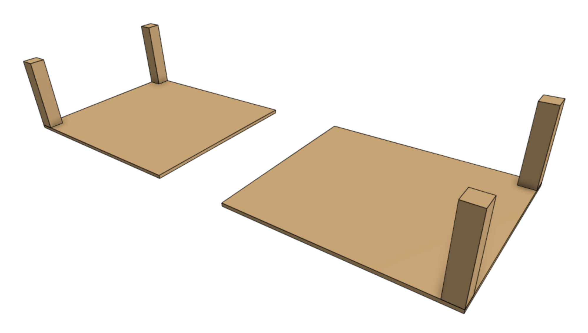 floor panels with legs floor panels with legs