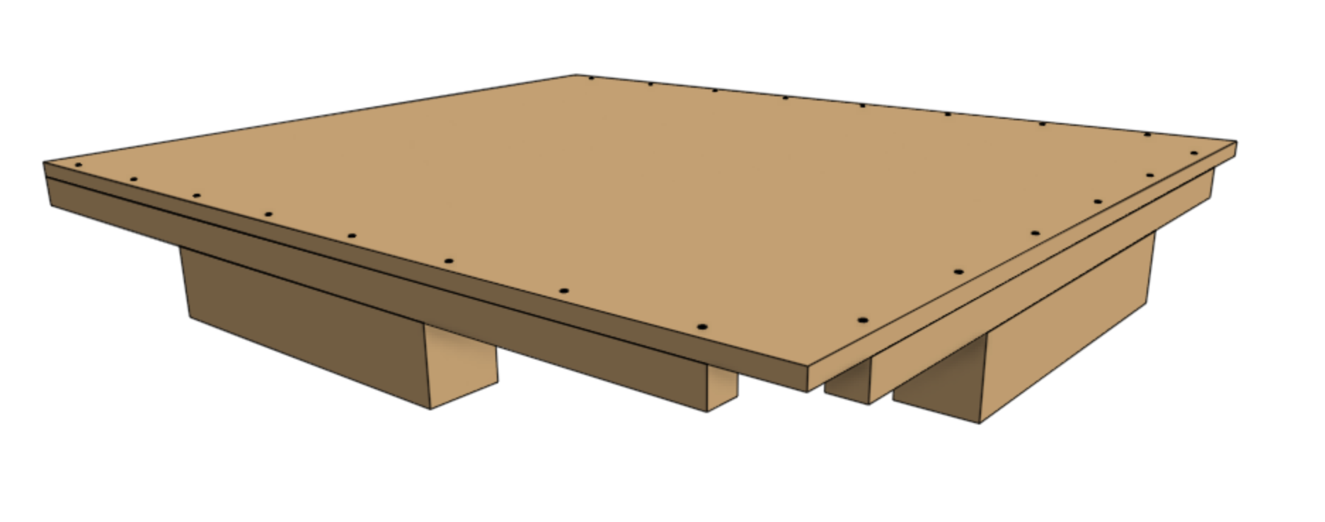 raised floor panel subassembly raised floor panel subassembly