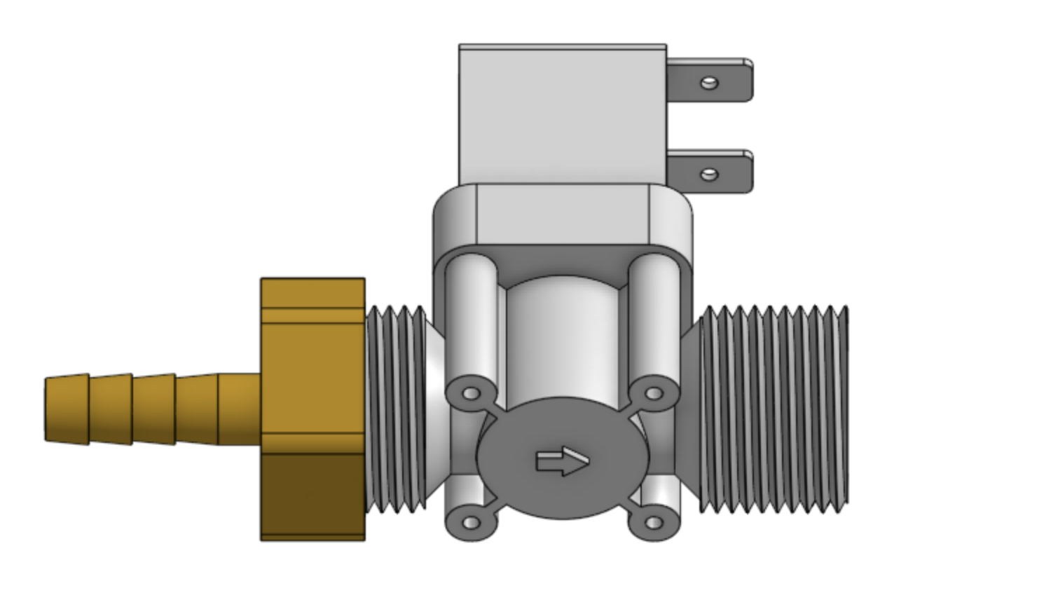 solenoid valve with barb adapter solenoid valve with barb adapter