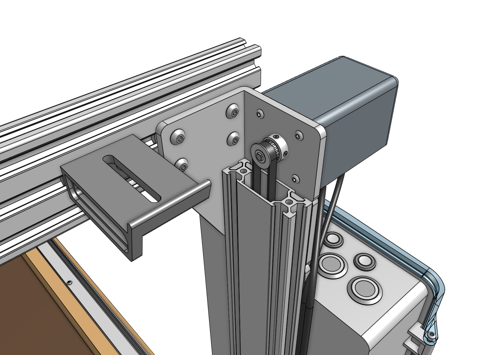 belt around gantry motor pulley belt around gantry motor pulley