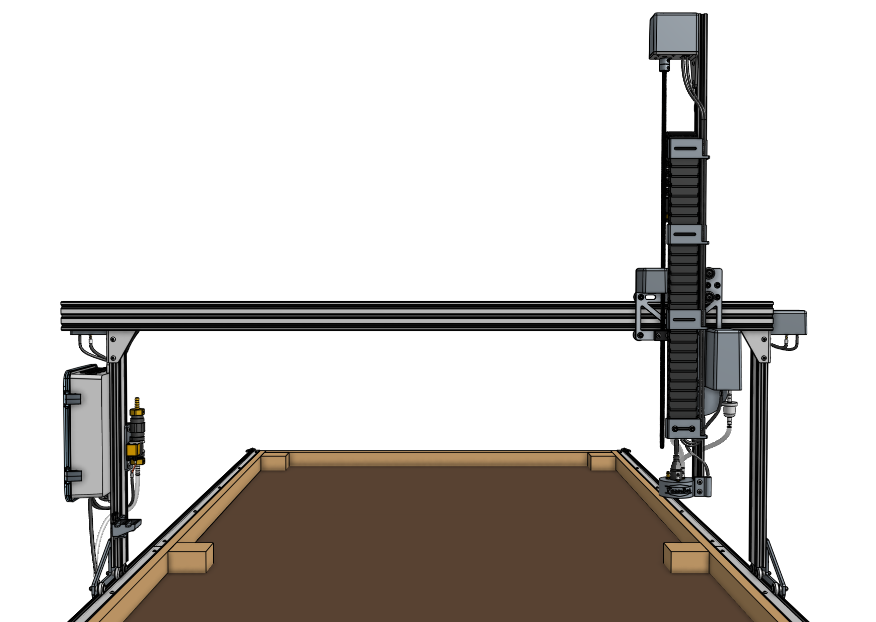 Adjust the eccentric spacers Adjust the eccentric spacers