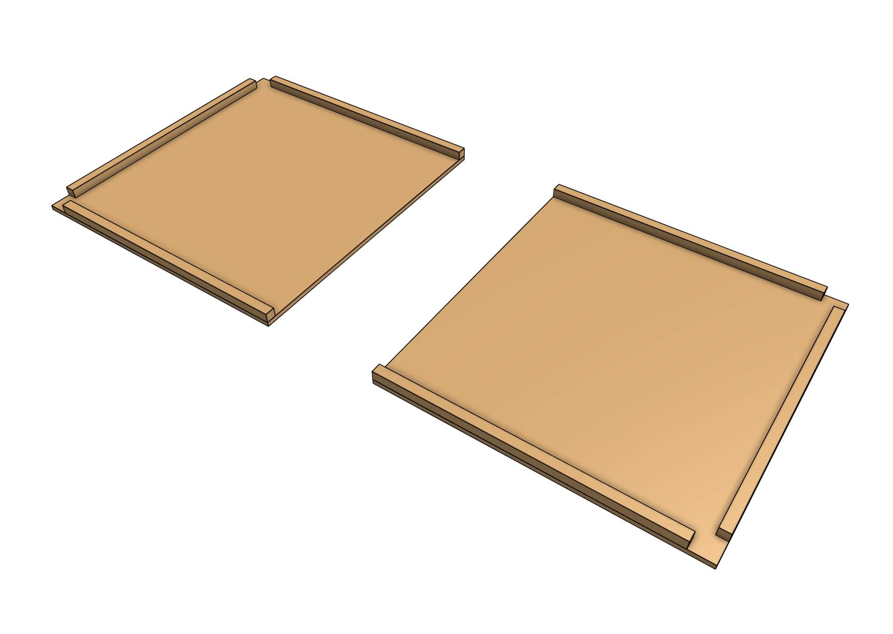 floor panel supports floor panel supports