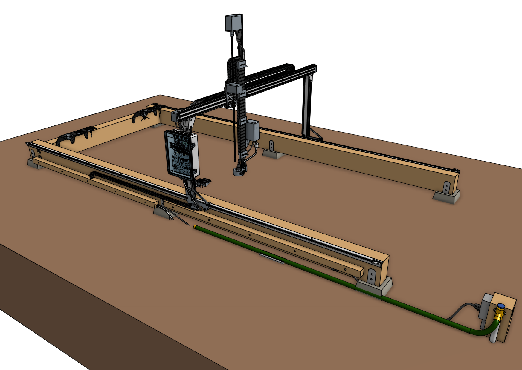 pier block supports for FarmBot Genesis pier block supports for FarmBot Genesis