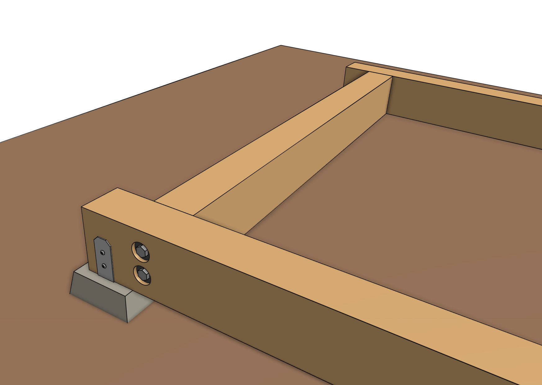 toolbay support for FarmBot Genesis toolbay support for FarmBot Genesis