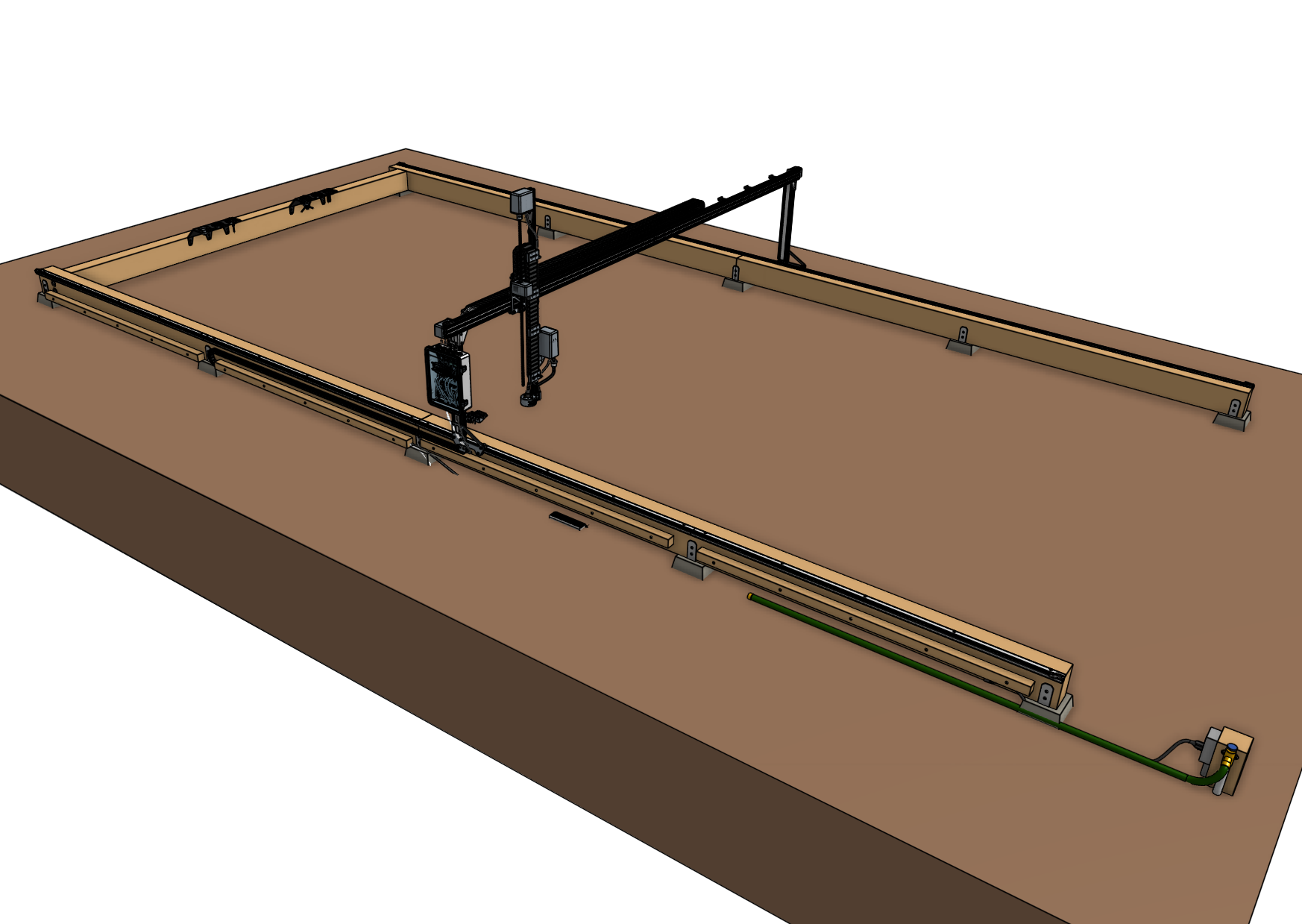 pier block supports for FarmBot Genesis XL pier block supports for FarmBot Genesis XL