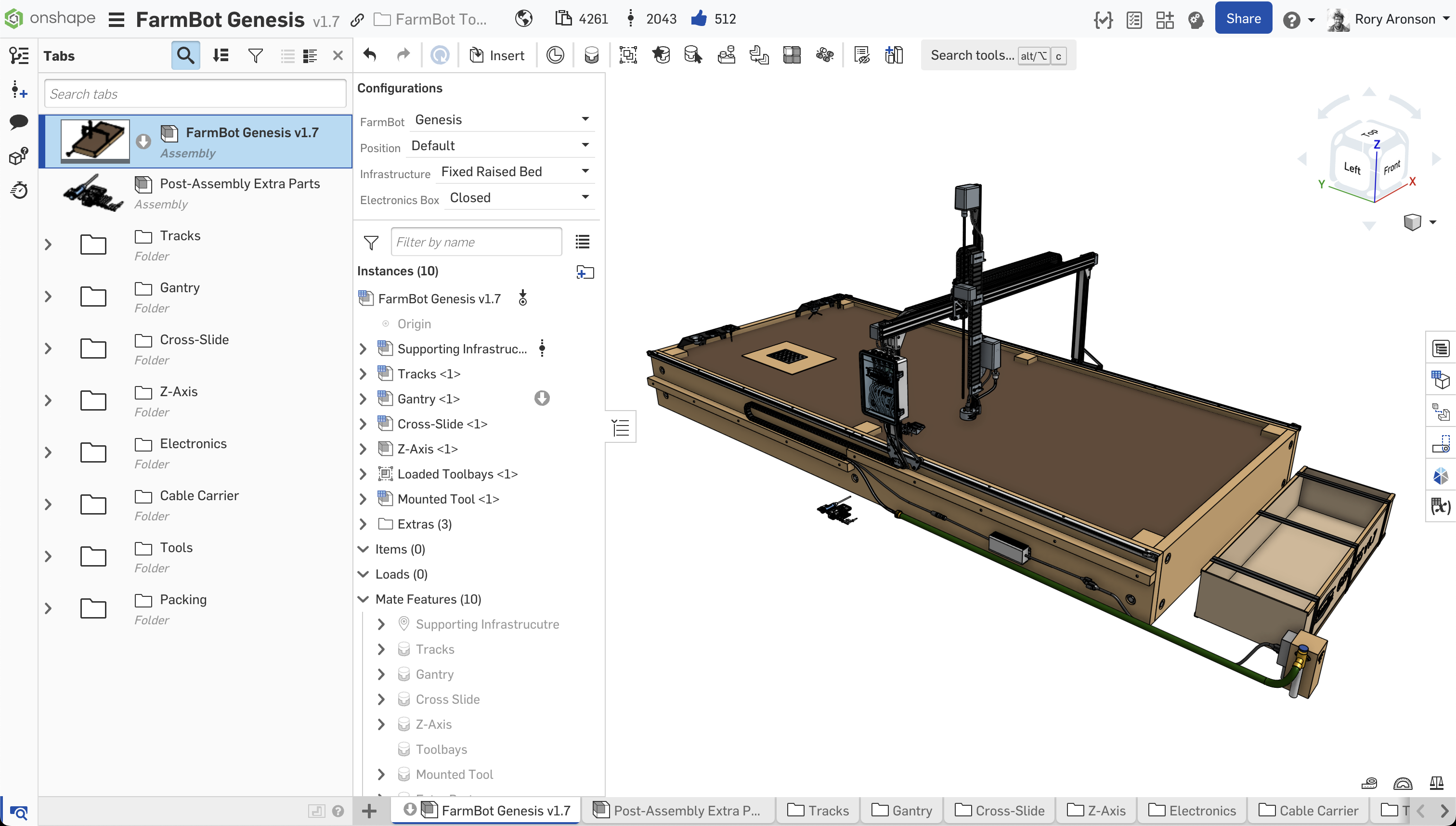 FarmBot CAD in Onshape FarmBot CAD in Onshape