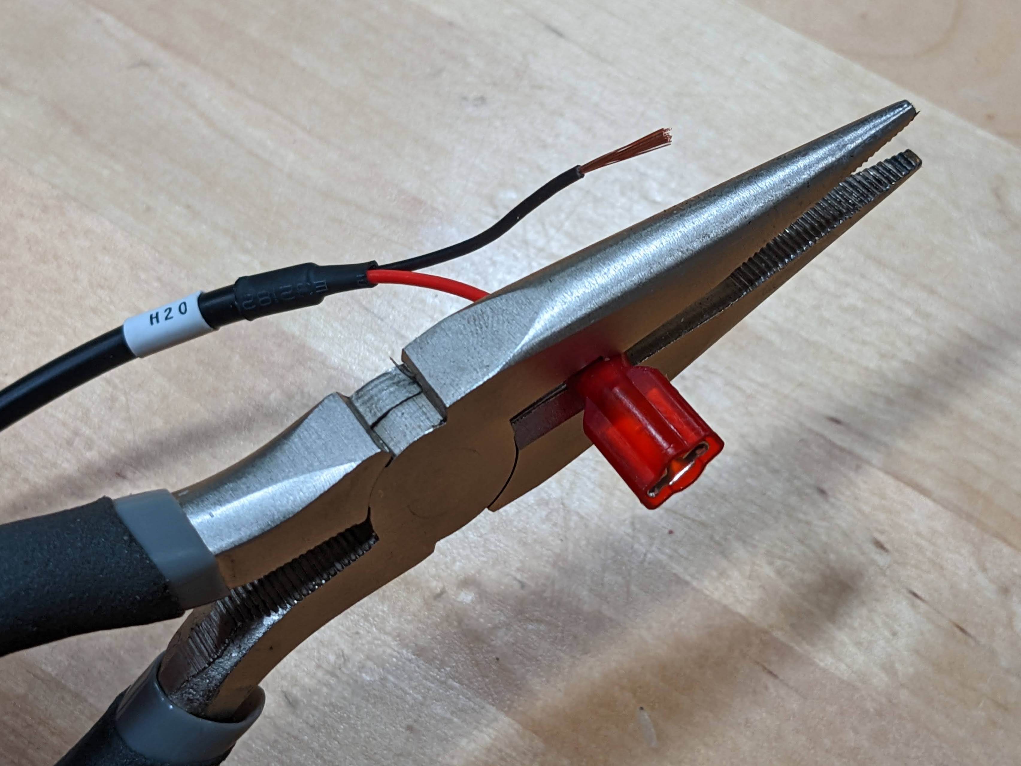 replace the heatshrink replace the heatshrink