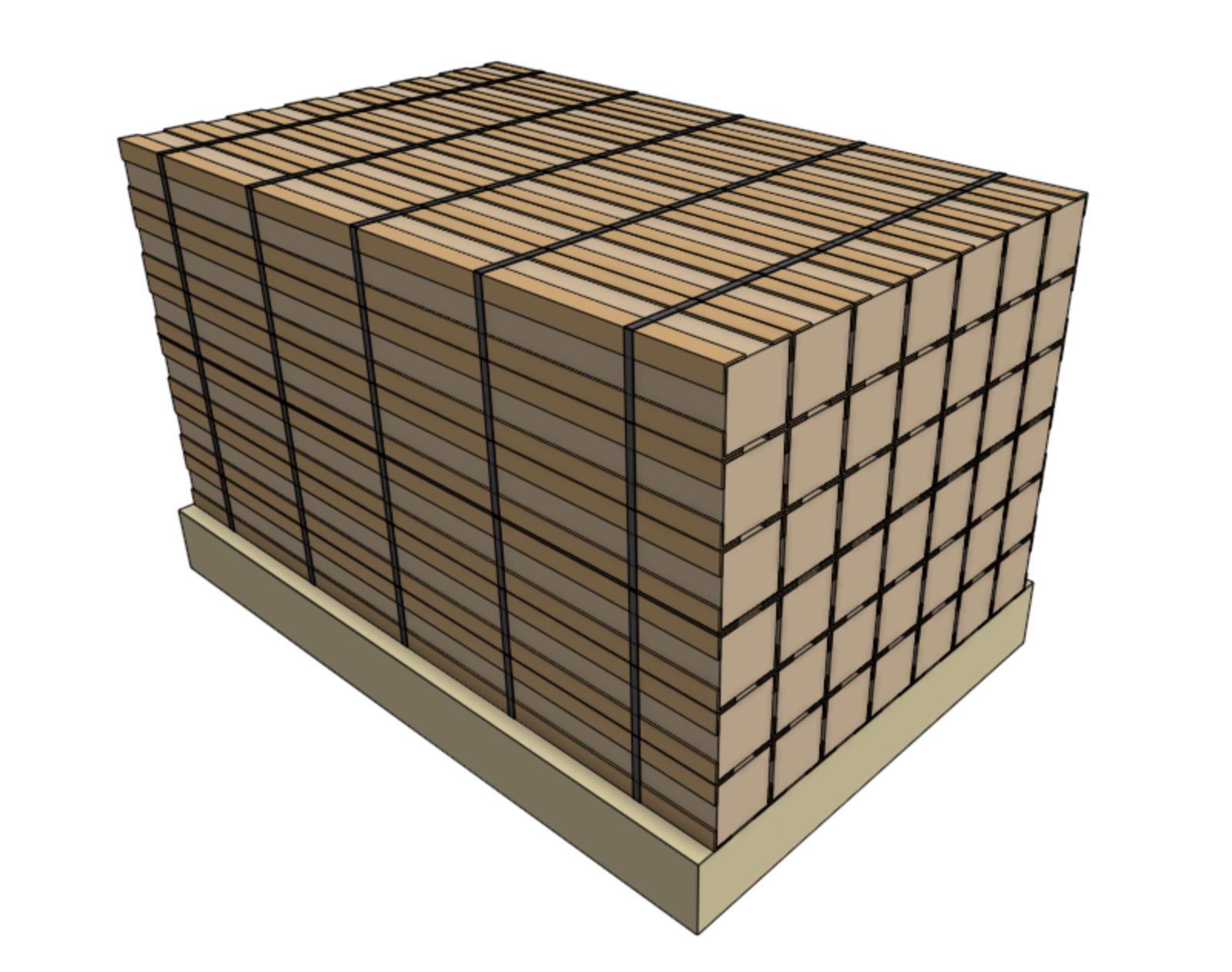 extrusion kit pallet 6 layers extrusion kit pallet 6 layers