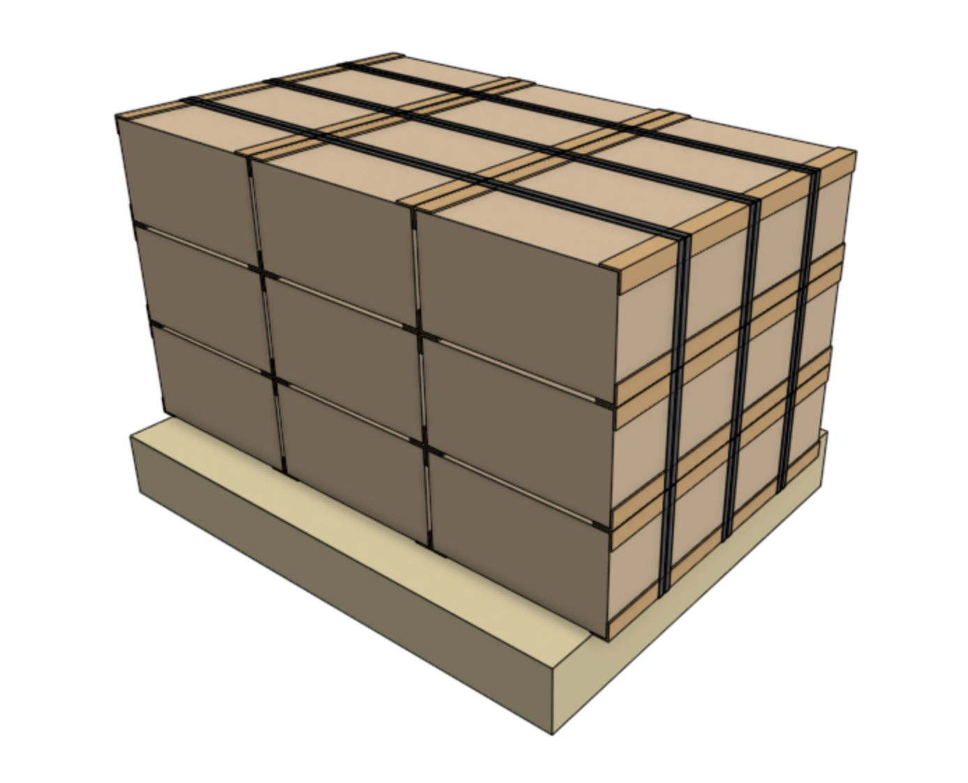main carton pallet first 3 layers main carton pallet first 3 layers