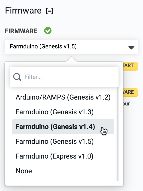 firmware selection menu genesis v1.4 firmware selection menu genesis v1.4