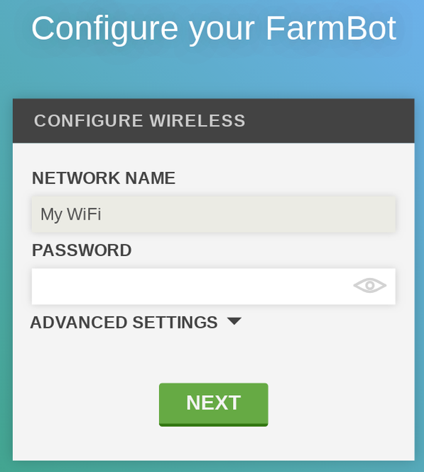 wifi credentials wifi credentials