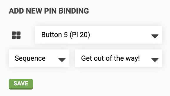 move away pin binding move away pin binding