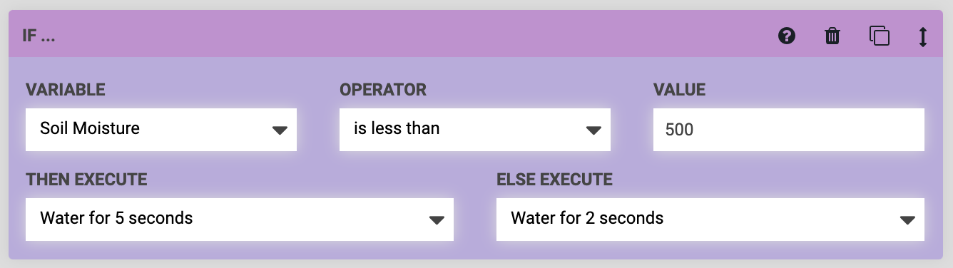 watering amount decision step watering amount decision step