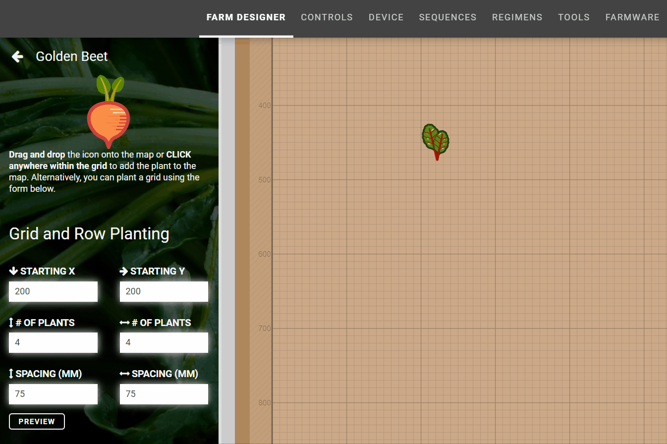 click to add plant
