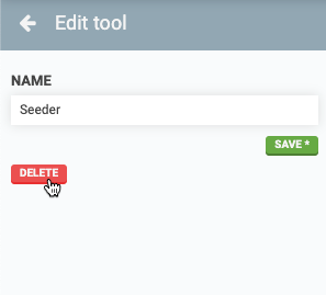 delete tool delete tool