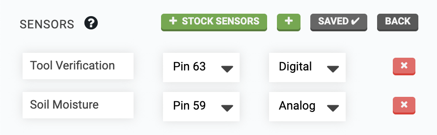 edit sensors edit sensors