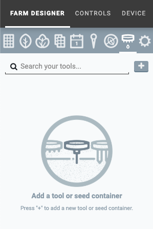 empty tools panel empty tools panel