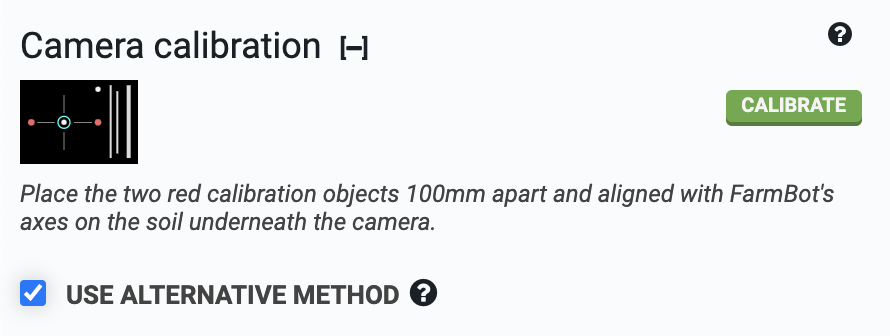 alternate camera calibration method alternate camera calibration method