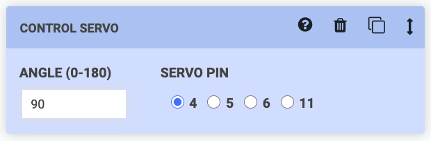 control servo control servo