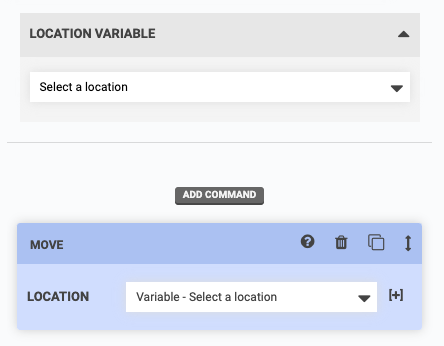 location variable location variable