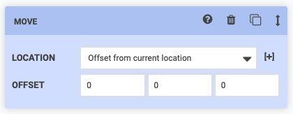 move to offset move to offset