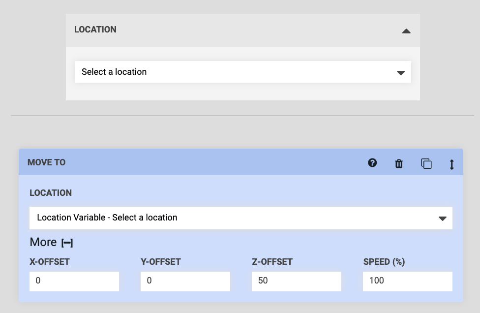 new empty location variable new empty location variable