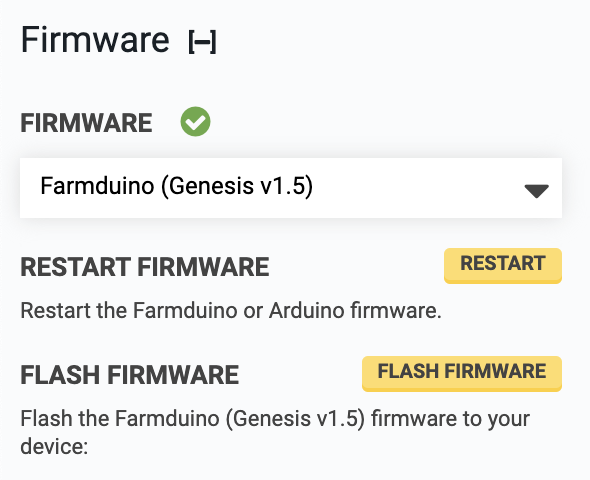 firmware settings